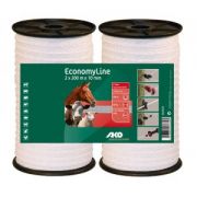   AKO ECONOMYLINE VILLANYPSZTOR SZALAG 10MM 2X200M FEHR