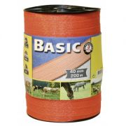   BASIC CLASSE SZALAG, NARANCS, 200 M 40 MM